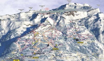 Туроператор Soleanstour, - Швейцария, горнолыжный курорт Кран-Монтана, Crans-Montana.