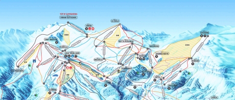 soleans soleanstour солеанс солеанстур отели швейцария флимс flims горнолыжный курорт карта горнолыжных трасс