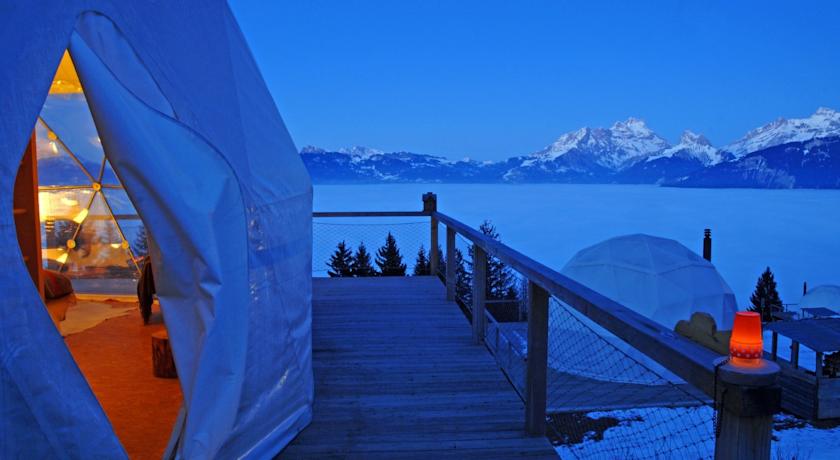 Whitepod Eco-Luxury Hotel (Swiss Lodge)