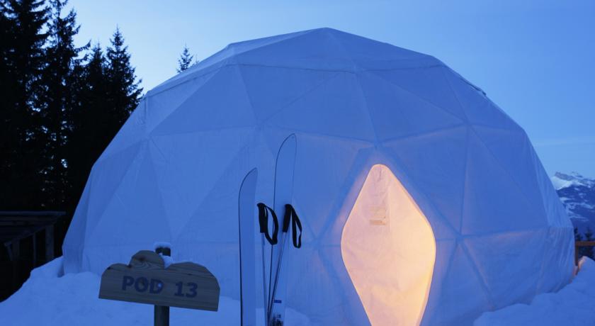 Whitepod Eco-Luxury Hotel (Swiss Lodge)