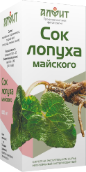 СОК ЛОПУХА МАЙСКОГО СОК ЛОПУХА МАЙСКОГО