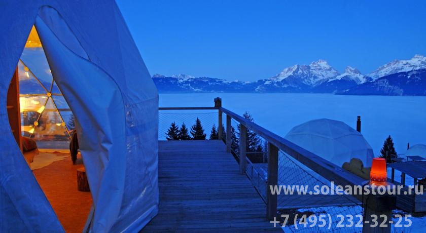 Whitepod Eco-Luxury Hotel (Swiss Lodge)