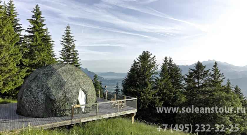 Whitepod Eco-Luxury Hotel (Swiss Lodge)